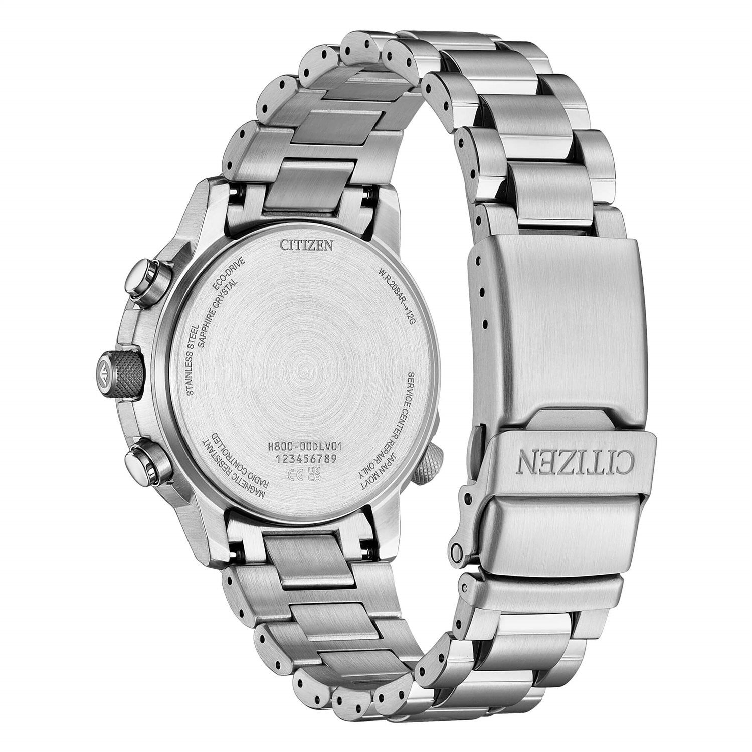 Orologio Citizen Uomo Radiocontrollato The Pilot in Acciaio AT8300-58E - immagine 2