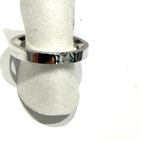 Anello Salvini in Oro bianco Diamante 80220706