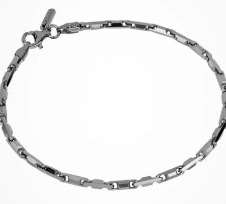 Bracciale Desmos Uomo in Argento HESHE SNAP GM 20