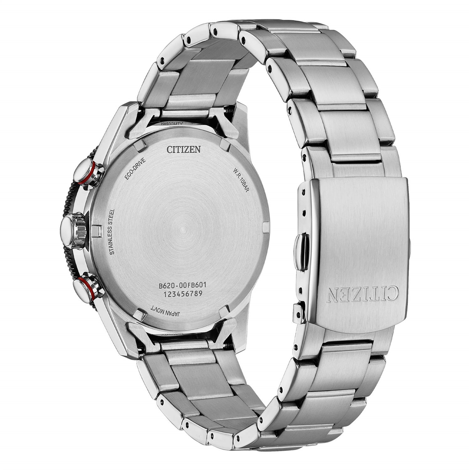Orologio Citizen Uomo Crono Racing in Acciaio CA4714-55E - immagine 2