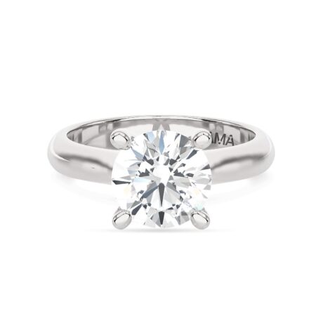 Anello Ama Donna in Oro bianco Diamante Lab Grown AMA_AN-1011_0,53CT_O.B