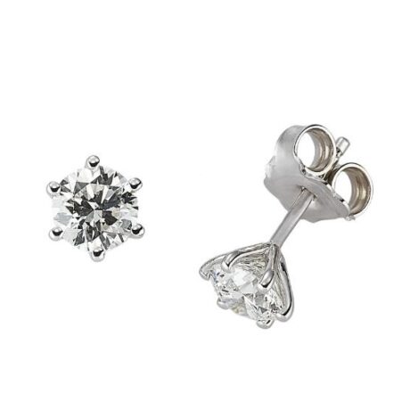 Orecchini Gioielleria Italiana Donna in Oro bianco OR_604_8 0,13