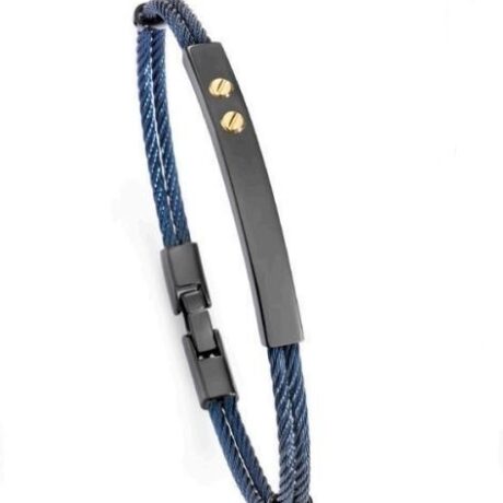 Bracciale Salvatore Bersani Uomo B-Joy in Acciaio 6948