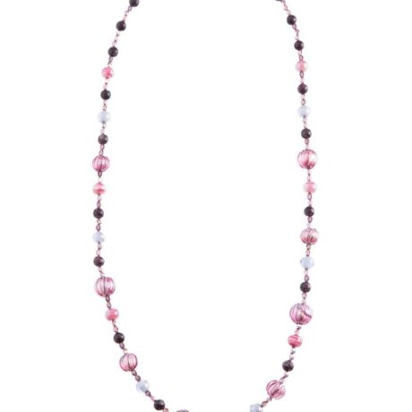 Collana MurrinaMurano Venezia Donna Gea in Vetro Ametista GM0271.02