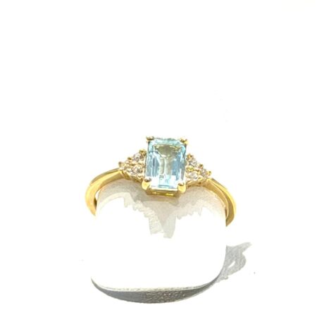 Anello Donna in Oro giallo Topazio AN_3867Q_9K_TOPAZIO