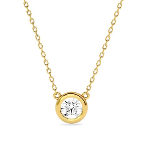 Collana Ama Donna in Oro giallo Diamante Lab Grown AMA_GI_106_0,53CT