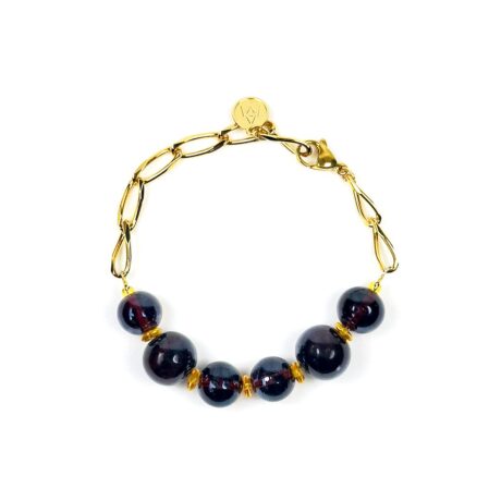 Bracciale Antica Murrina Venezia Donna VIVIEN in Acciaio BC2VAI2510