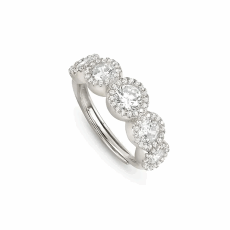 Anello Nomination Donna in Argento Cubic Zirconia 241401/010