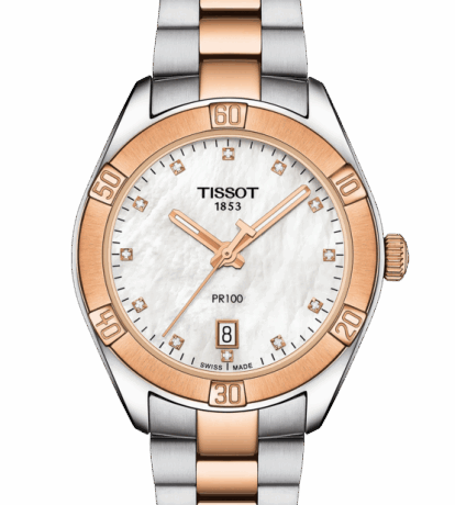 Orologio Tissot Donna Pr 100 Sport Chic in Acciaio T1019102211600