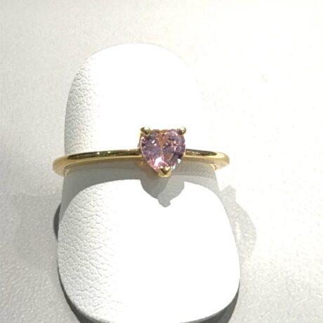 Anello Donna in Oro giallo Zircone AN4032_9K_ZIRC.ROSA