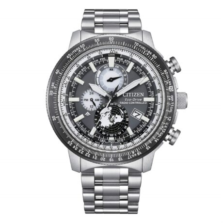 Orologio Citizen Uomo Geo Trekker in Acciaio BY3006-53H