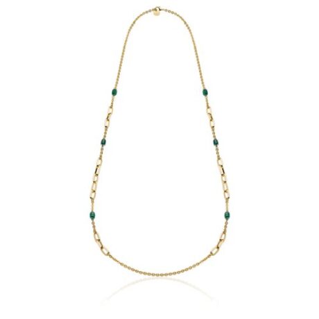 Collana Unoaerre Donna in Bronzo Malachite 010EXH0024000 2198