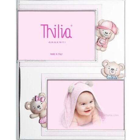 Cornice Thilia Bambino in Argento 453317