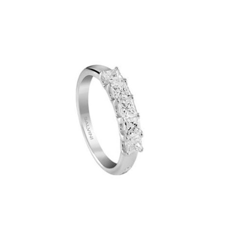 Anello Salvini Donna in Oro bianco Diamante 73319410-13