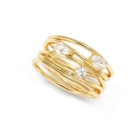 Anello Nomination Donna My Rebel Art in Argento Cubic Zirconia 242802/012/008