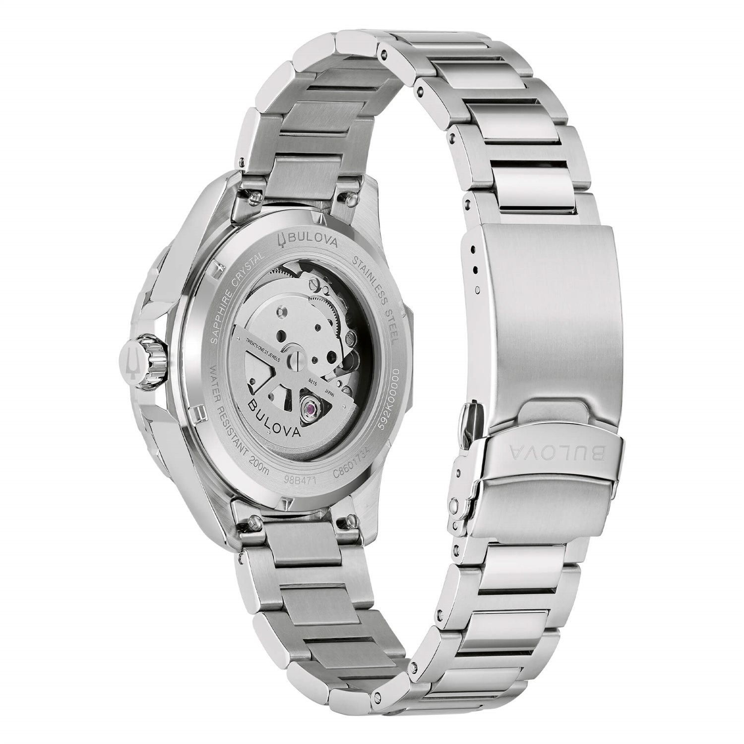Orologio Bulova Uomo Marine Star in Acciaio 98B471 - immagine 3