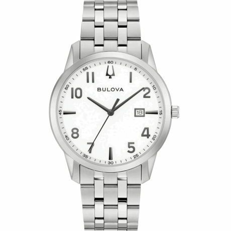 Orologio Bulova Uomo Classics in Acciaio 96B474