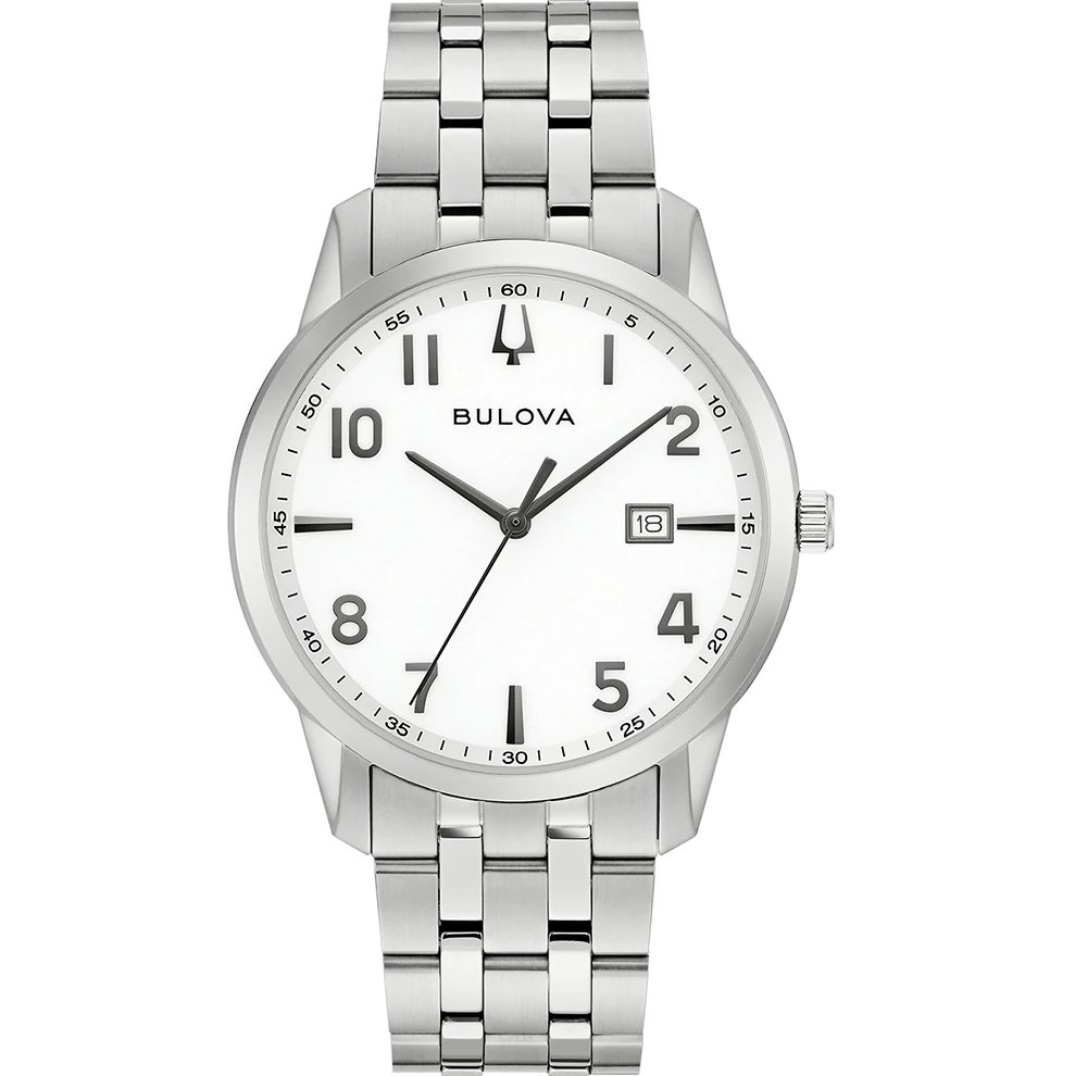 Orologio Bulova Uomo Classics in Acciaio 96B474