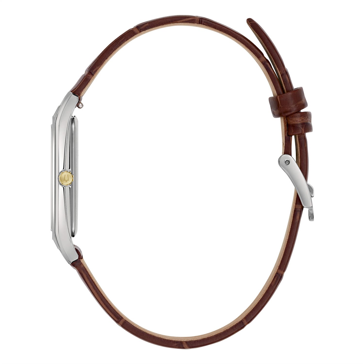 Orologio Bulova Uomo Classic Rectangle in Acciaio 98B430 - immagine 3