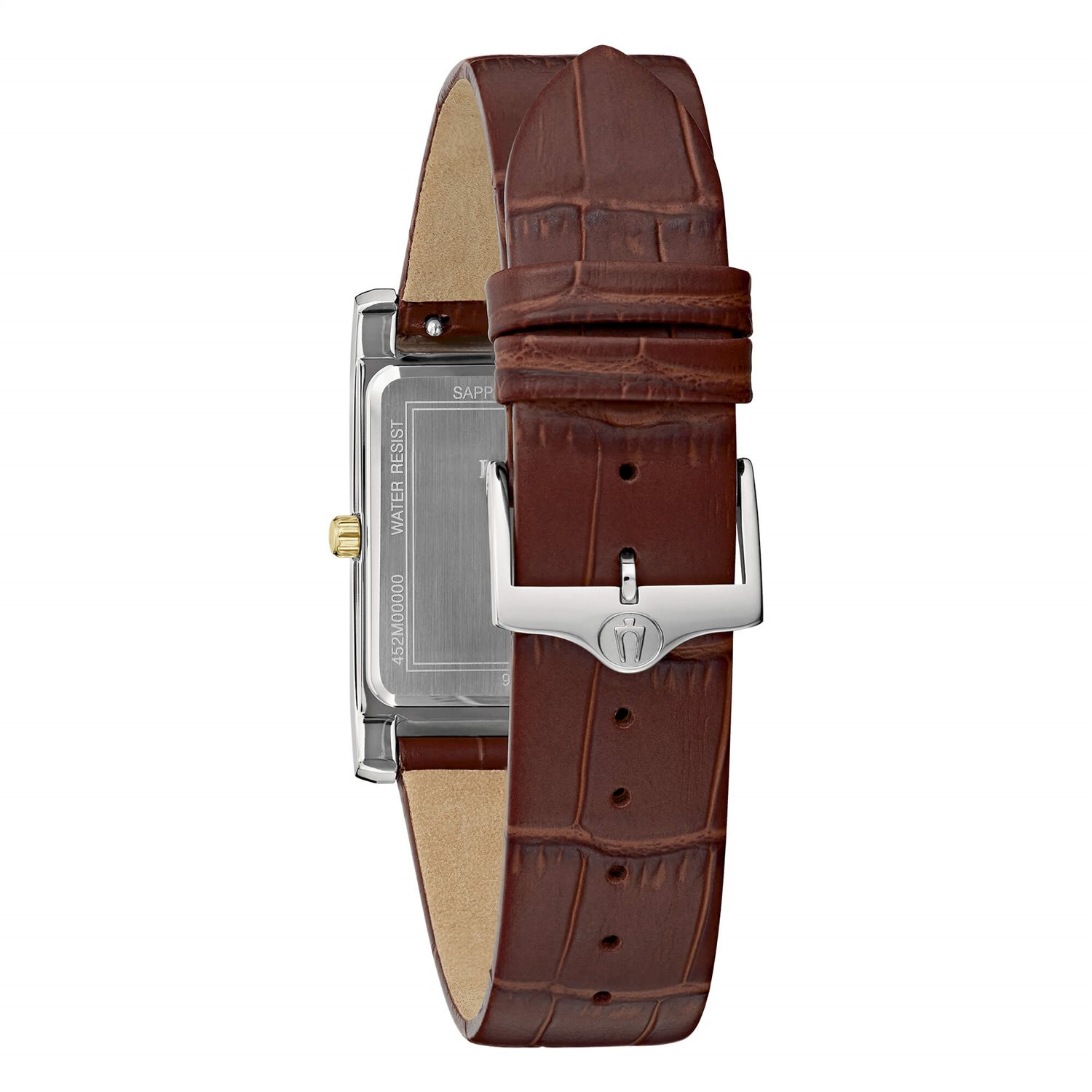 Orologio Bulova Uomo Classic Rectangle in Acciaio 98B430 - immagine 4