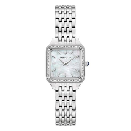 Orologio Bulova Donna Sutton Square in Acciaio 96R256