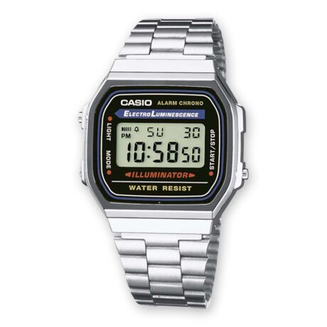 Orologio Casio Vintage Iconic in Resina A168WA-1YES