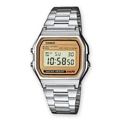 Orologio Casio Vintage Iconic in Resina A158WEA-9EF