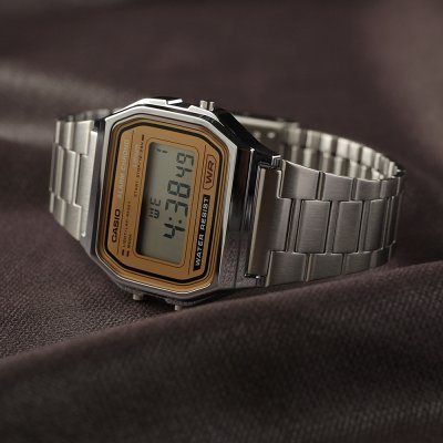 Orologio Casio Vintage Iconic in Resina A158WEA-9EF - immagine 2