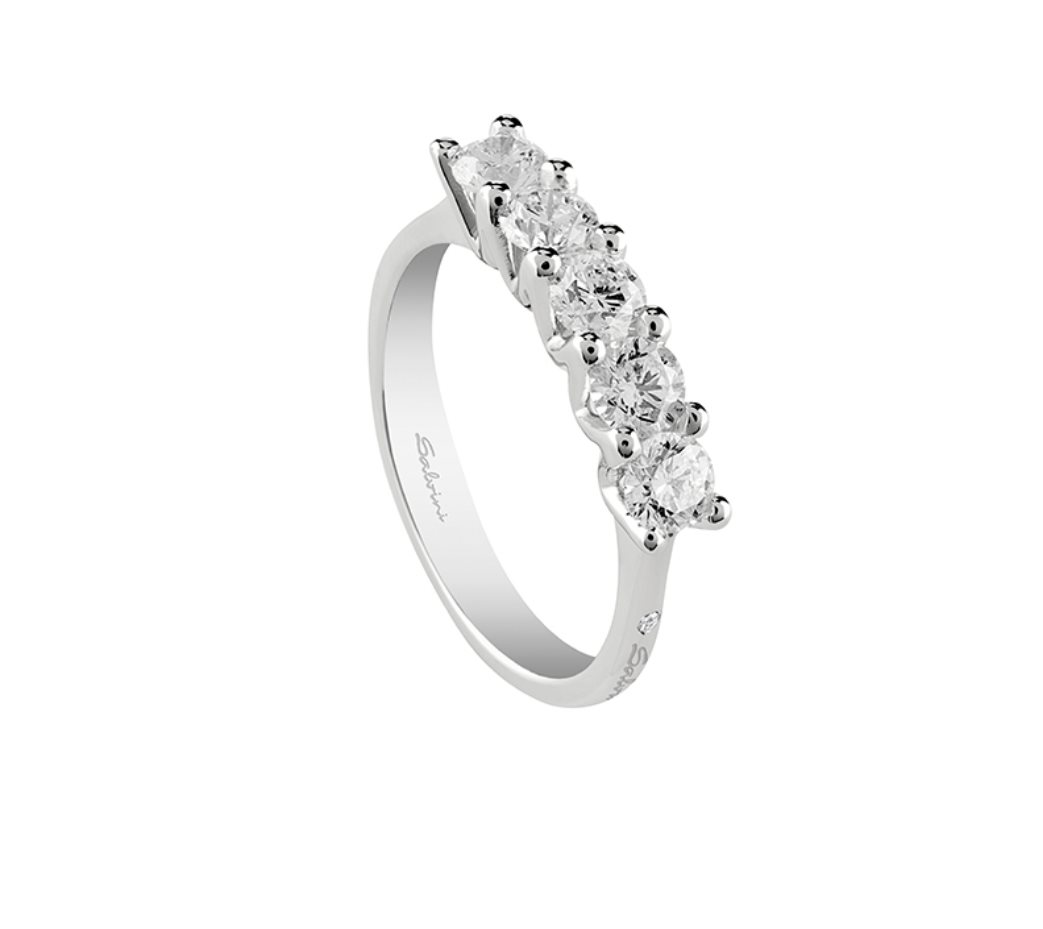 Anello Salvini Donna Virginia in Oro bianco Diamante 20068926