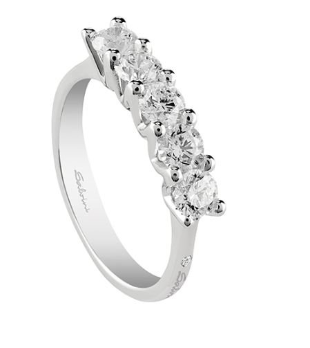 Anello Salvini Donna Virginia in Oro bianco Diamante 20068926 - immagine 3