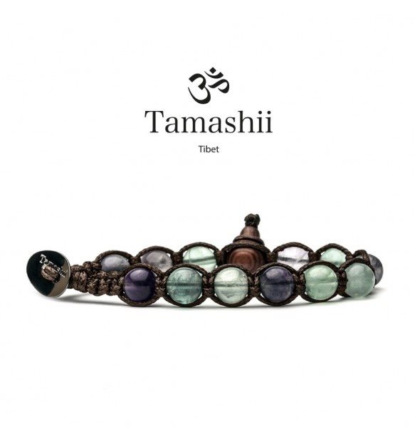 Bracciale Tamashii Tibet in Tessuto Pietre dure BHS900-203