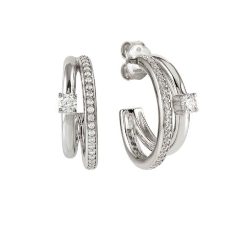 Orecchini Nomination Donna Cosmiclove in Argento 241712/001