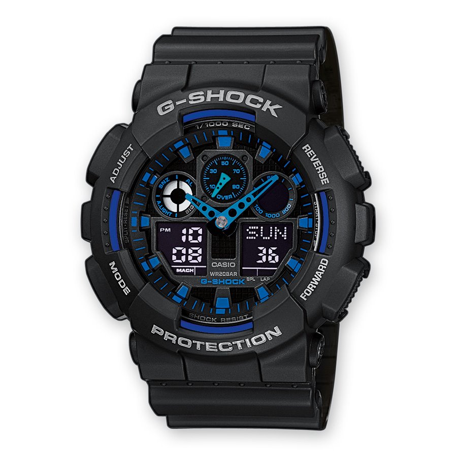 Orologio G-Shock Uomo in Resina GA-100-1A2ER