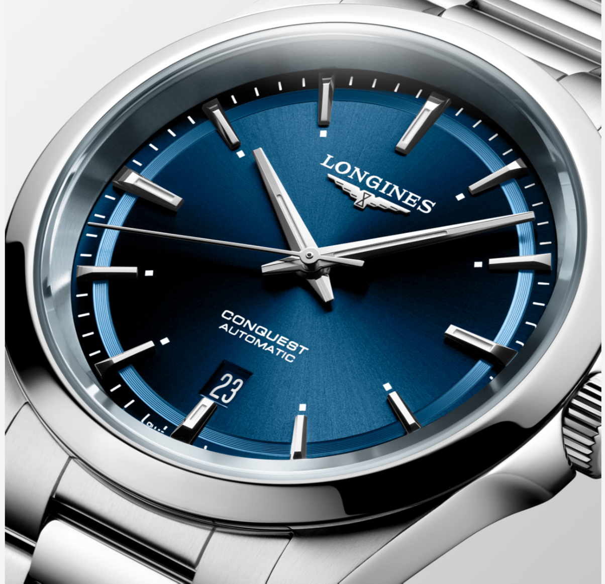Orologio Longines Uomo Conquest in Acciaio L38304926 - immagine 4