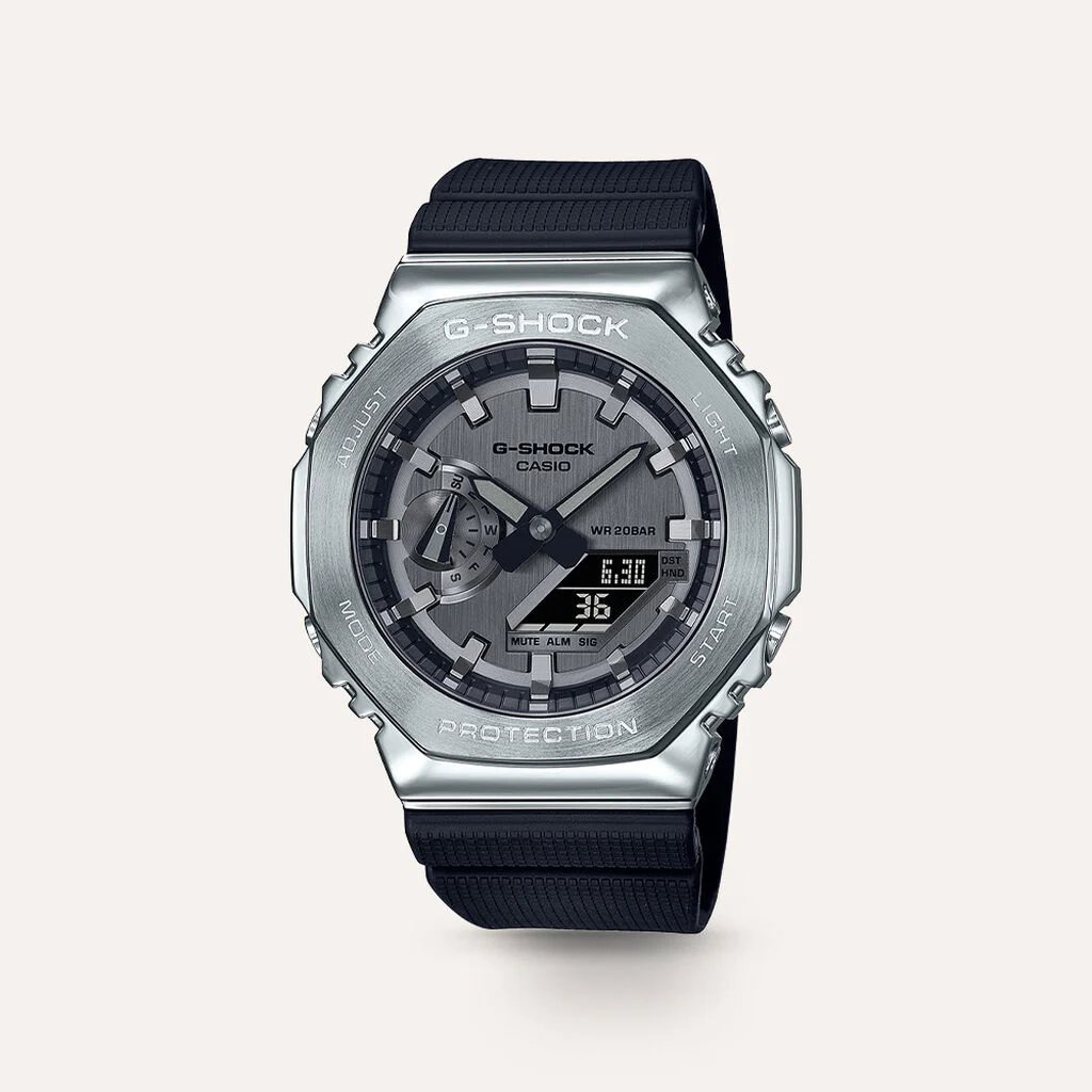 Orologio G-Shock CLASSIC in Acciaio GM-2100-1AER-MAN