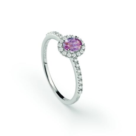 Anello Salvini Donna Dora in Oro bianco Rubino 20100622