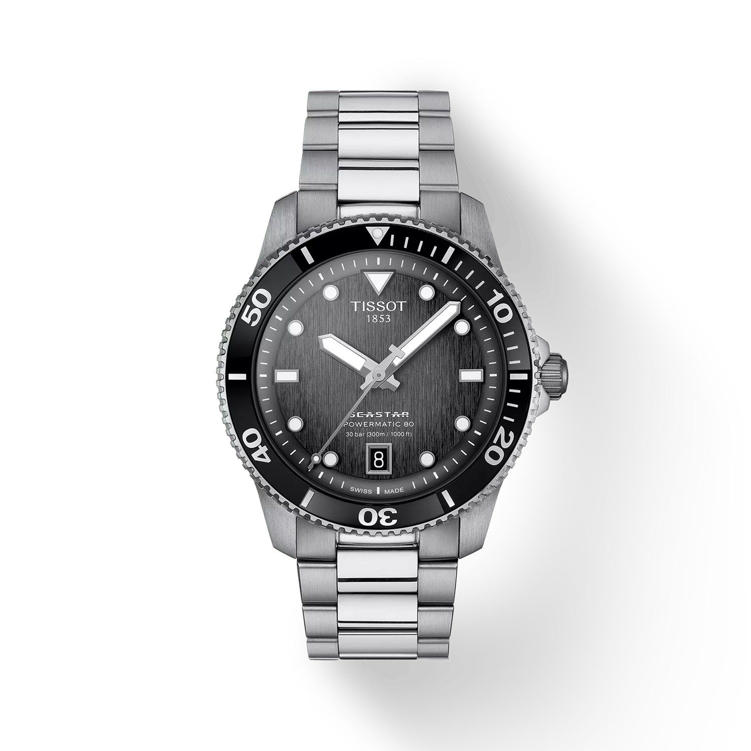 Orologio Tissot Uomo Seaster 1000 Automatic in Acciaio T1208071105100