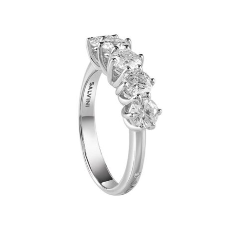 Anello Salvini Donna Lavinia in Oro bianco Diamante 20076875