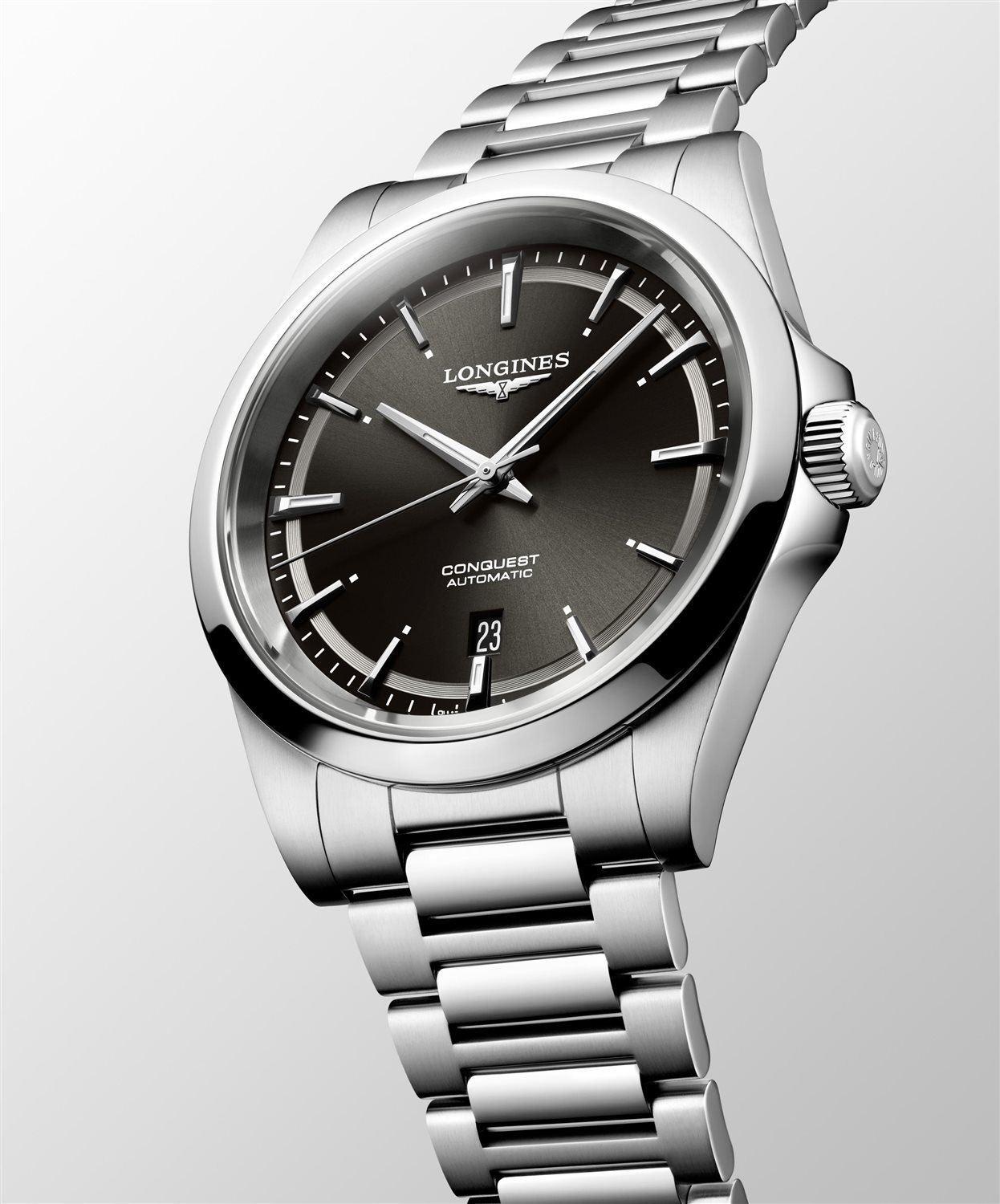 Orologio Longines Uomo Conquest in Acciaio L38304526 - immagine 2