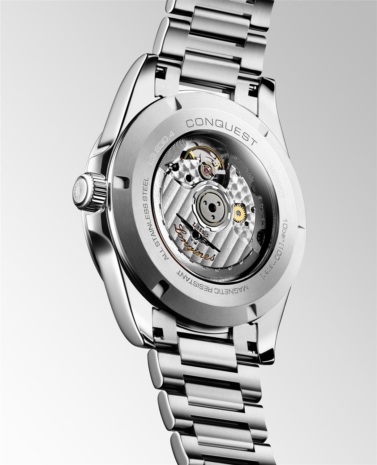Orologio Longines Uomo Conquest in Acciaio L38304526 - immagine 3