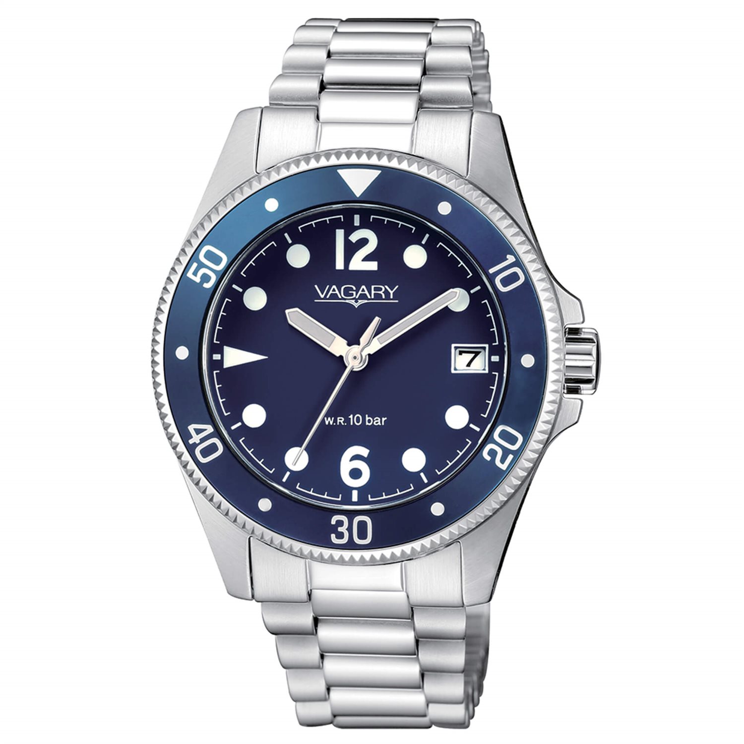 Orologio Vagary Aqua 39 in Acciaio VD5-210-71