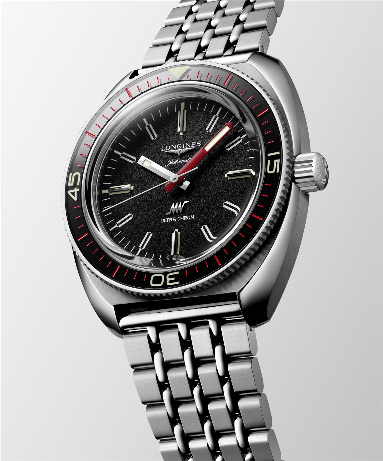 Orologio Longines Uomo Ultra-Chron in Acciaio L28364529 - immagine 4