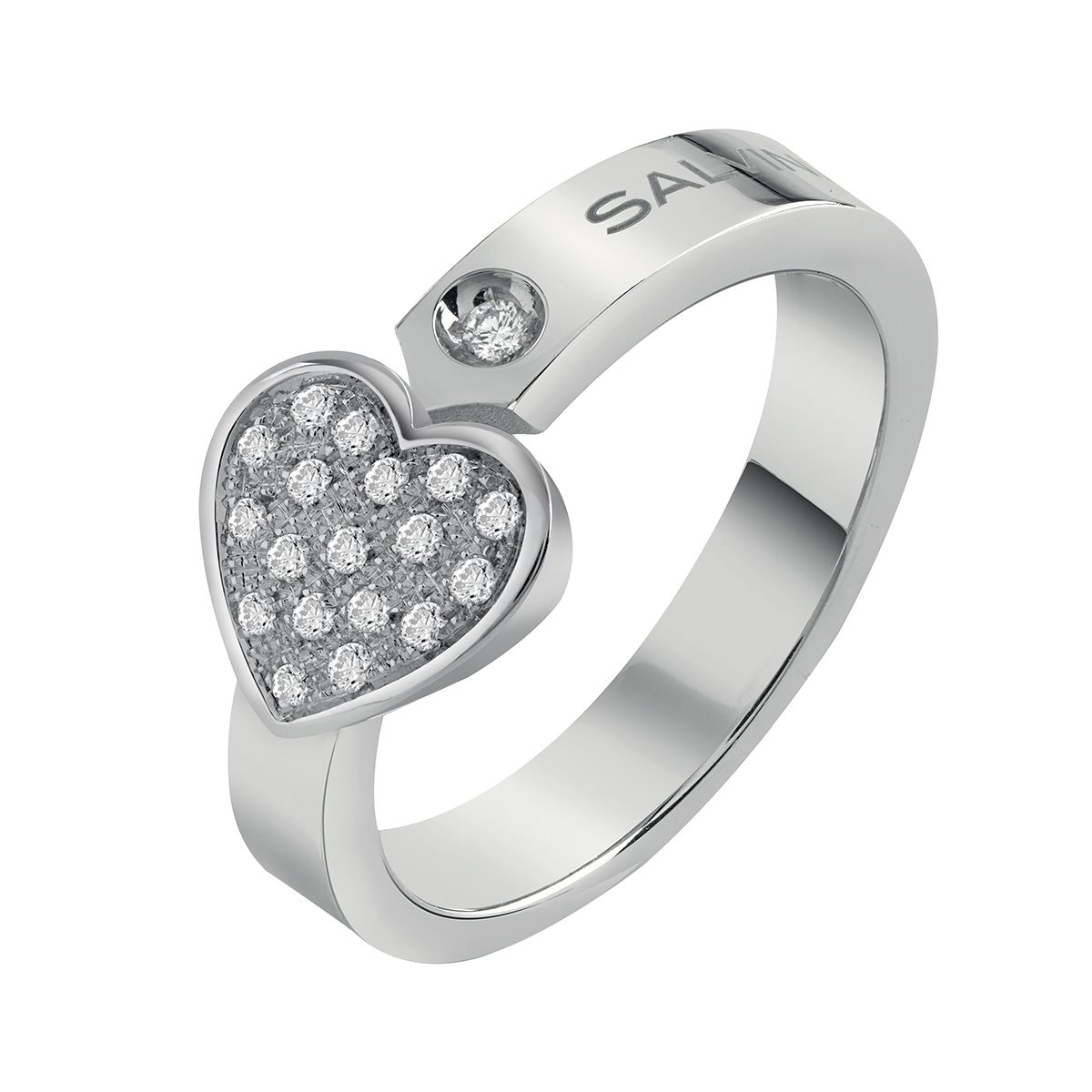 Anello Salvini Donna I Segni in Oro bianco Diamante
