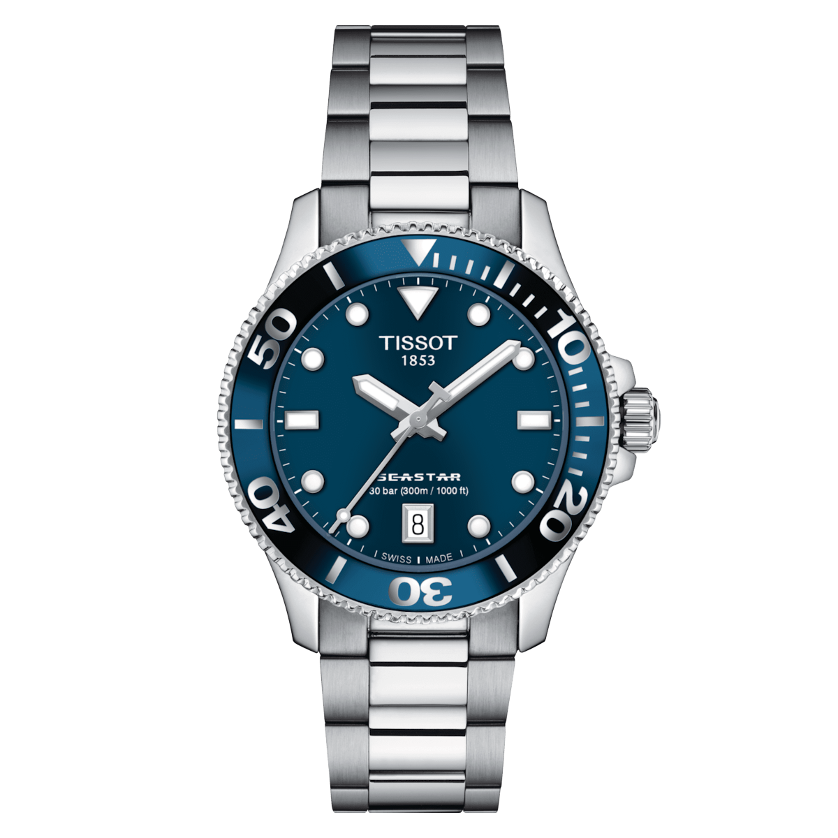 Orologio Tissot Uomo Seastar1000 in Acciaio T1202101104100