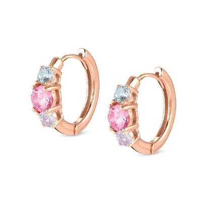 Orecchini Nomination Donna Colour Wave in Argento Cubic Zirconia 149822/011