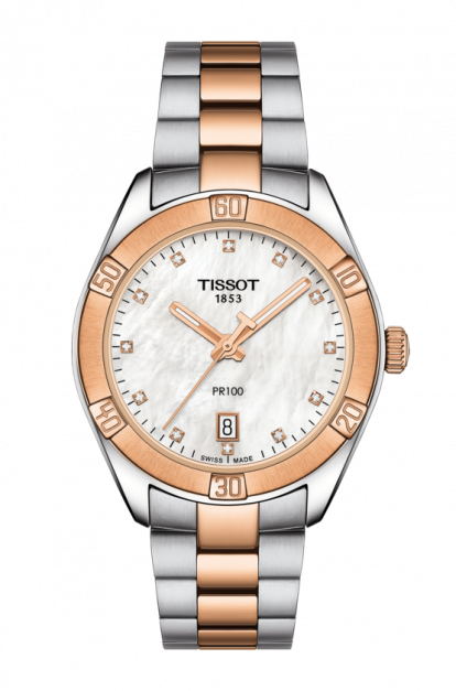 Orologio Tissot Donna Pr 100 Sport Chic in Acciaio T1019102211600