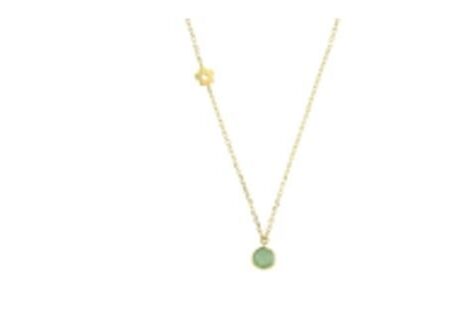 Collana Donna in Oro giallo Avventurina P3783_C1_9KT