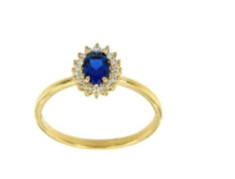 Anello Donna in Oro giallo Zircone P3996C_9KT
