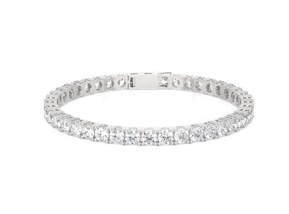 Bracciale Ama Donna in Oro bianco Diamante Lab Grown AMA-BR-1000-74 - immagine 3
