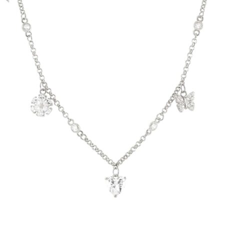 Collana Nomination Donna Sweetrock in Argento Zircone 148040/046